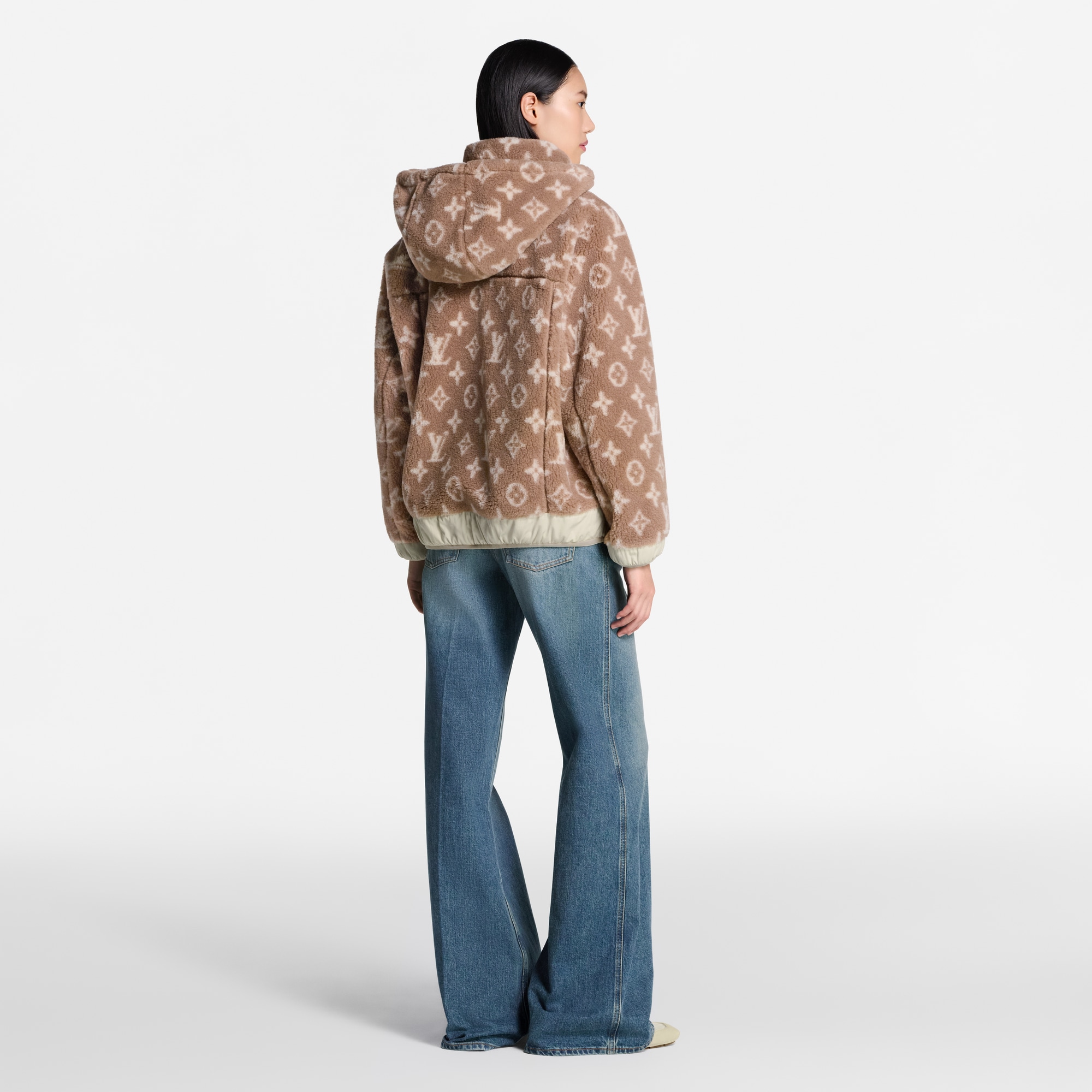 Monogram Fleece Hooded Jacket - Women - Ready-to-Wear | LOUIS